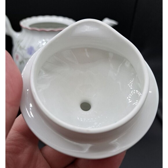 Johnson Brothers 'Summer Chintz' Vintage 1980s Floral Tea Coffee Pot with Lid - Picture 7 of 16